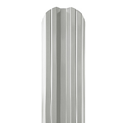 Штакетник Stynergy М-образный фигурный порошковая окраска RAL 9006/9006 0.45