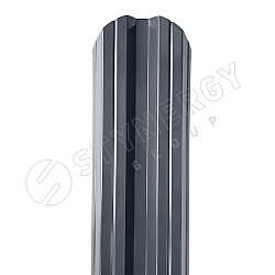 Штакетник Stynergy М-образный фигурный RAL 7024/7024 0.45