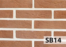 Плитка под кирпич Eurokam Brick Slimbrick угловая SB14