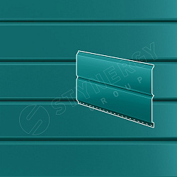 Сайдинг Stynergy Евробрус гофрированный RAL 5021 0.45