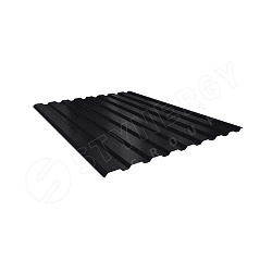 Профнастил STYNERGY С20 Rooftop Бархат® RAL 9005 (глубокий черный) 0.50 A