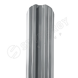 Штакетник Stynergy М-образный фигурный порошковая окраска RAL 7004/7004 0.40