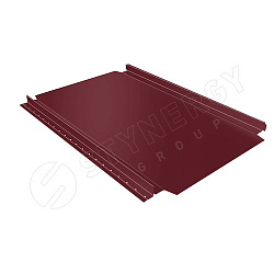 Фальцевая кровля Stynergy Smart Фальц Pro RAL 3005 (винно-красный) 0.45