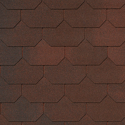 Гибкая черепица Tegola Premium Liberty Vite Rossa 415