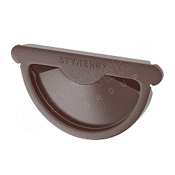 Stynergy ПРЕМИУМ 125/90 Заглушка желоба RAL 8017