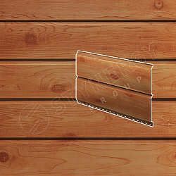 Сайдинг Stynergy Евробрус SteelArt® Золотой орех 3D 0.45