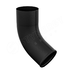 Stynergy СТАНДАРТ 125/90 Колено стока RAL 9005 матовый