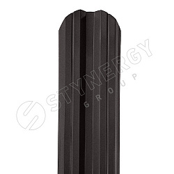 Штакетник Stynergy М-образный фигурный порошковая окраска матовая RR32/RR32 0.45