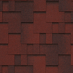 Гибкая черепица Tegola Business Plus Gothik Tasso Rosso 405