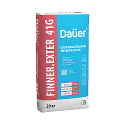 Dauer FINNER® 41G Шпатлевка цементная финишная серая