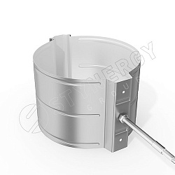 Держатель трубы Stynergy D150 (саморез 10х160мм) RAL 7004