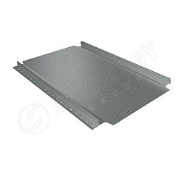 Фальцевая кровля Stynergy Smart Фальц Pro гофрированный RAL 7005 (мышино-серый) 0.45