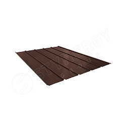 Профнастил STYNERGY ST15 CORUNDUM50® RAL 8017 (шоколадно-коричневый) 0.50