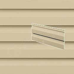 Сайдинг Stynergy Корабельная доска CORUNDUM50® RAL 1015 0.50
