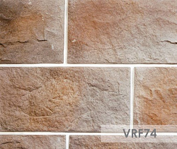 Искусственный камень Eurokam Variorock Forte угловая VRF74 200х100х100х15 мм