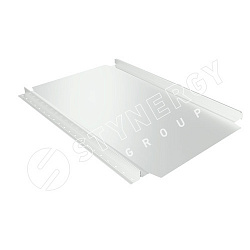 Фальцевая кровля Stynergy Smart Фальц Pro CORUNDUM50® RAL 9003 (сигнальный белый) 0.50