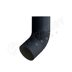 Колено трубы Stynergy D150х60 градусов RAL 7024