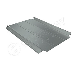 Фальцевая кровля Stynergy Smart Фальц Pro широкое ребро жесткости RAL 7005 (мышино-серый) 0.45