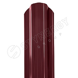 Штакетник Stynergy П-образный фигурный порошковая окраска RAL 3005/3005 0.40