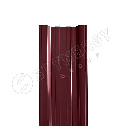 Штакетник Stynergy П-образный прямой порошковая окраска RAL 3005/3005 0.45
