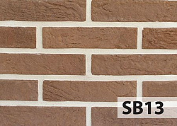 Плитка под кирпич Eurokam Brick Slimbrick угловая SB13