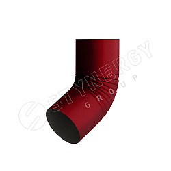 Колено трубы Stynergy D150х60 градусов RAL 3005
