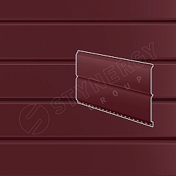 Сайдинг Stynergy Евробрус гофрированный RAL 3005 0.45