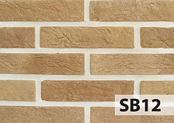 Плитка под кирпич Eurokam Brick Slimbrick SB12