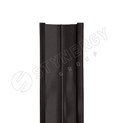Штакетник Stynergy полукруглый прямой порошковая окраска матовая RR32/RR32 0.40
