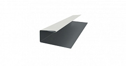 J-Профиль Grand Line 18 мм 0,45 Print Twincolor Golden Wood 3 м