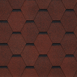 Гибкая черепица Tegola Comfort Garda Rosso 409
