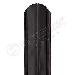 Штакетник Stynergy полукруглый фигурный порошковая окраска матовая RR32/RR32 0.45