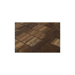 Плитка тротуарная Braer Старый Город Ландхаус Color Mix Каштан 60 мм