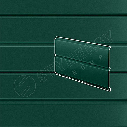 Сайдинг Stynergy Евробрус Rooftop Бархат® RAL 6005 0.50