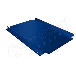 Фальцевая кровля Stynergy Smart Фальц Pro CORUNDUM50® RAL 5005 (сигнальный синий) 0.50