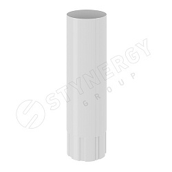 Stynergy СТАНДАРТ 125/90 Труба круглая 3000 мм RAL 9003