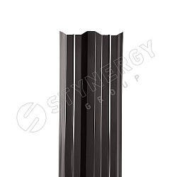 Штакетник Stynergy М-образный прямой порошковая окраска RR32/RR32 0.40