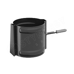 Stynergy ПРЕМИУМ 125/90 Кронштейн трубы на кирпич RAL 9003