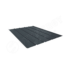 Профнастил STYNERGY ST15 Rooftop Бархат® RAL 7016 (антрацитово-серый) 0.50
