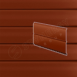 Сайдинг Stynergy Евробрус гофрированный Rooftop Бархат® RAL 8004 0.50