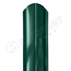Штакетник Stynergy М-образный фигурный порошковая окраска RAL 6005/6005 0.45