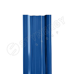 Штакетник Stynergy П-образный прямой порошковая окраска RAL 5005/5005 0.40