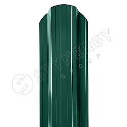 Штакетник Stynergy П-образный фигурный порошковая окраска RAL 6005/6005 0.40