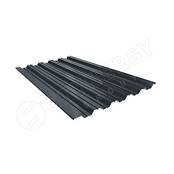 Профнастил STYNERGY НС35 CORUNDUM50® матовый RAL 7011 (железно-серый) 0.50 A