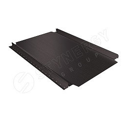 Фальцевая кровля Stynergy Smart Фальц Pro гофрированный CORUNDUM50® RR32 (серо-коричневый) 0.50