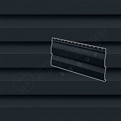 Сайдинг Stynergy Корабельная доска Rooftop Бархат® RAL 7016 0.50