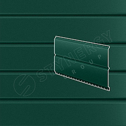 Сайдинг Stynergy Евробрус гофрированный GRAPHITE45® RAL 6005 0.45