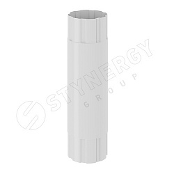 Stynergy СТАНДАРТ 125/90 Труба круглая соединительная 1000 мм RAL 9003
