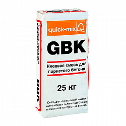 Кладочный клеевой раствор Quick-Mix GBK