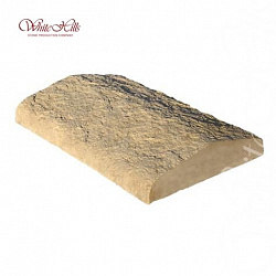 Накрывочная плита двускатная WhiteHills 30х50, темно-коричневая, 752-40